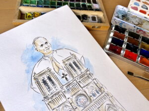E SENMARTIN Notre Dame Leon XIV_Aqua